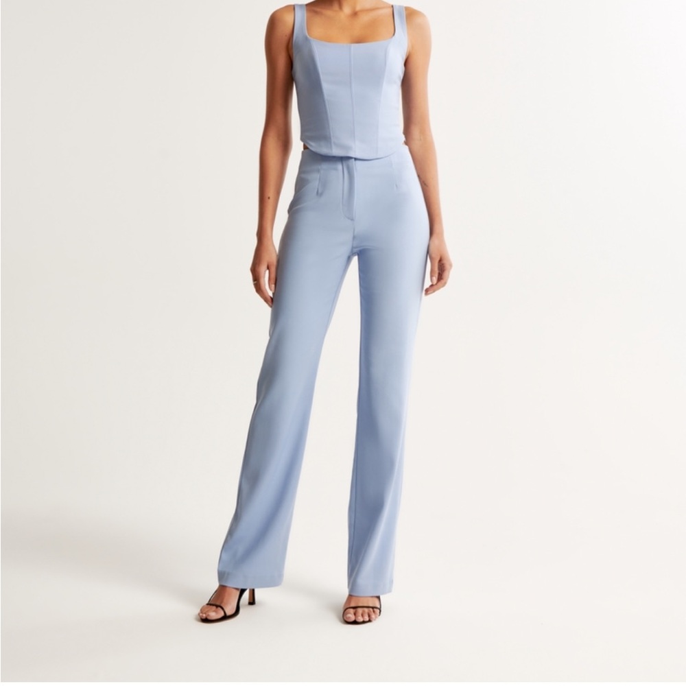 Abercrombie High Rise Slim Boot Trouser